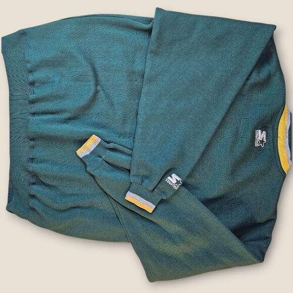 Vintage Starter Green Bay Packers Crewneck Sweater XLarge - Picture 13 of 15
